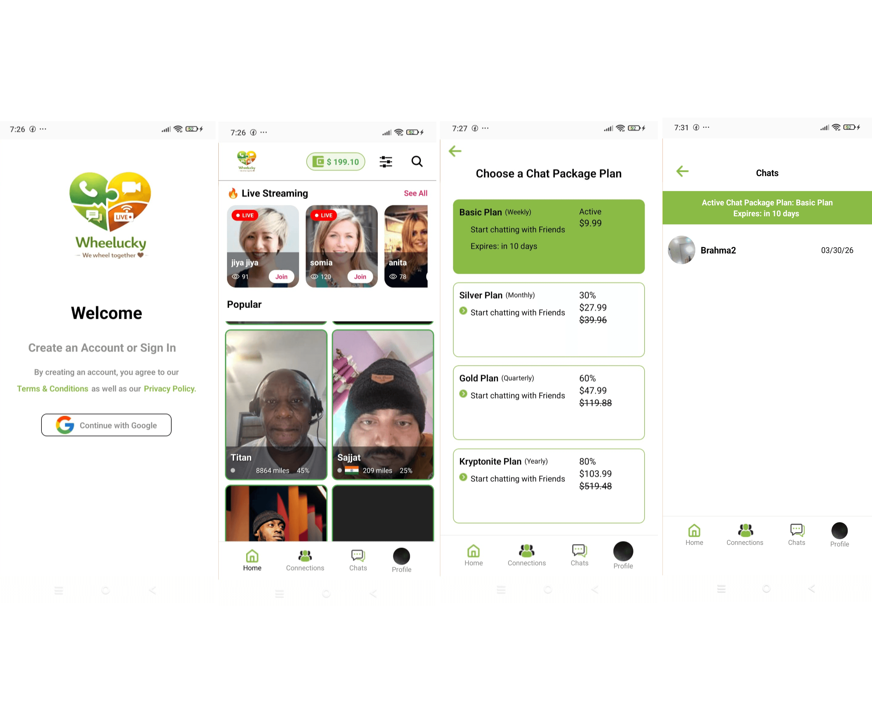 Dating App Discovery Feed